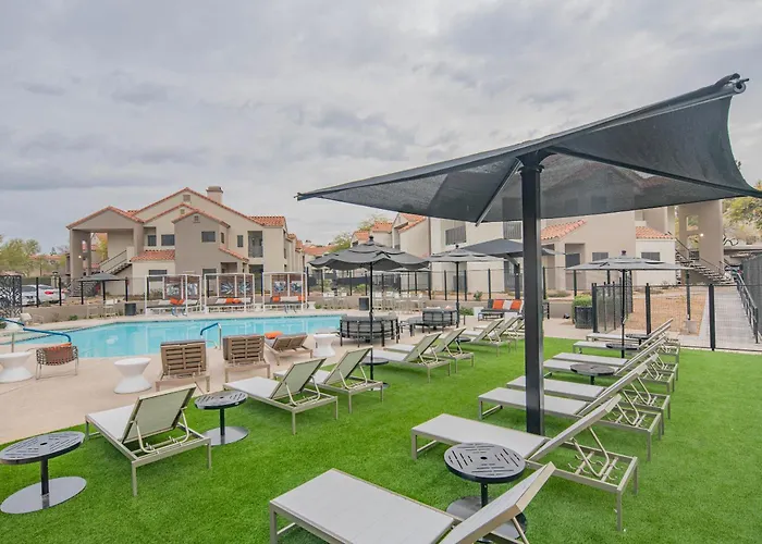 Heated Pool Patio Kierland & Scottsdale Quarter Apartament *