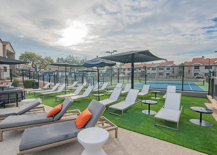 Heated Pool Patio Kierland & Scottsdale Quarter Apartament *